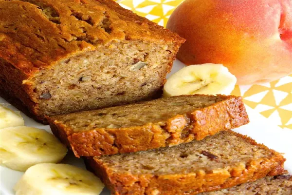 Healthier Banana Banana Bread
