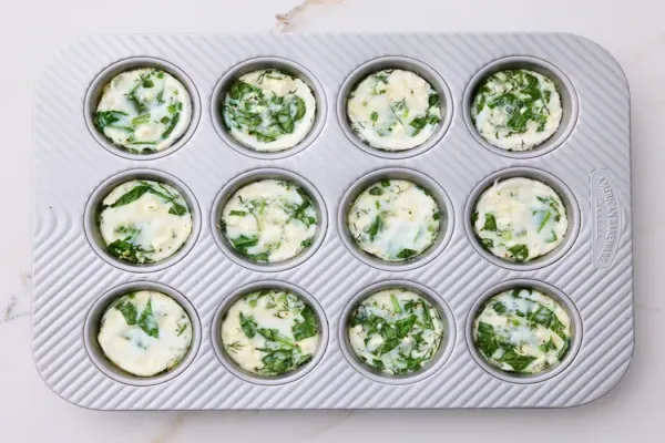 Spanakopita Egg Bites