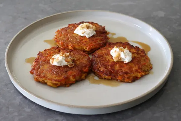 Carrot Apple Pancakes