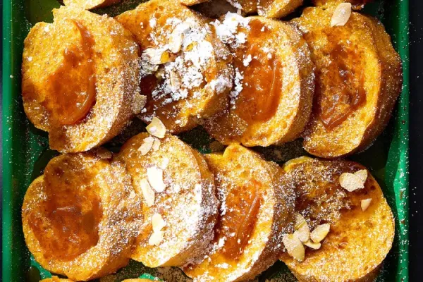 Sheet Pan Pumpkin Spice French Toast