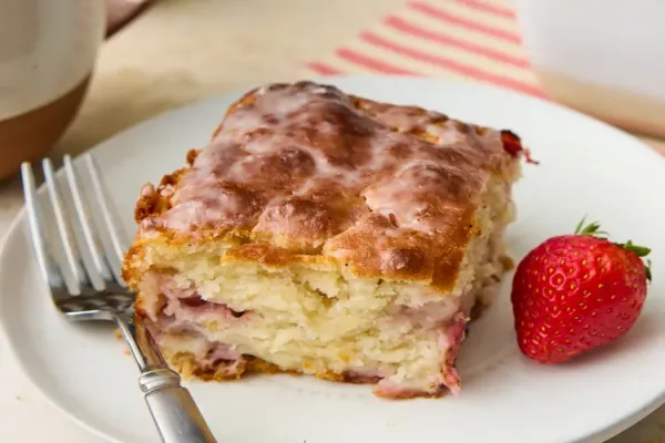 Strawberry Butter Swim Biscuits