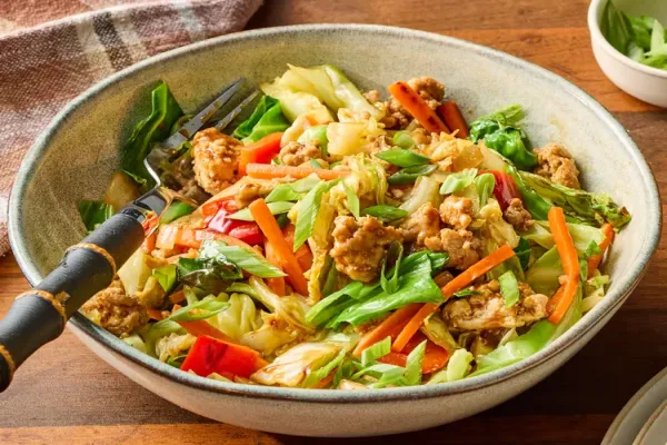 Chicken Cabbage Stir Fry