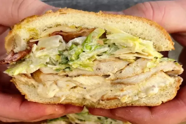 Chicken Bacon Caesar Sandwich