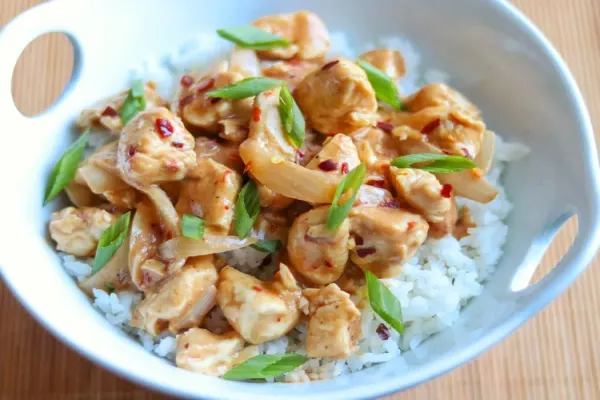 Easy Peanut Butter Chicken