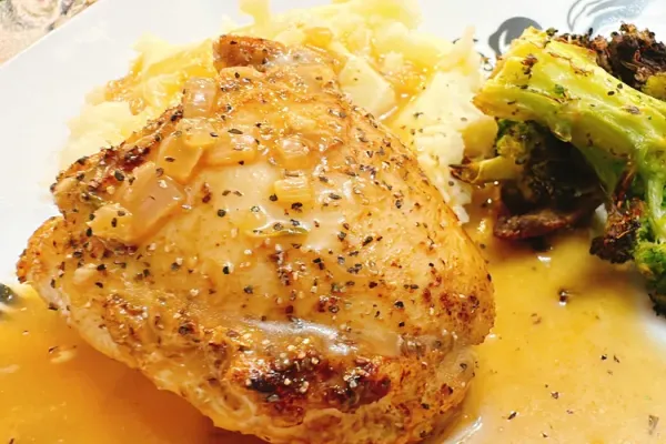 Chicken in Brandy Sauce