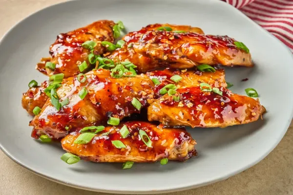 Stovetop Sticky Wings