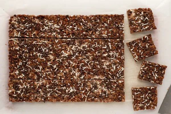 Hot Cocoa Rice Krispie Treats