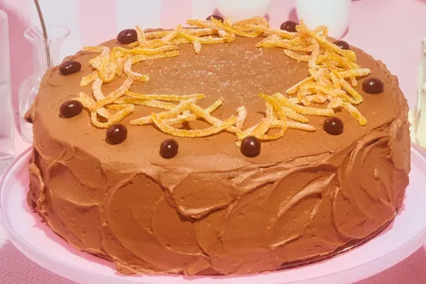 One Bowl Chocolate Carajillo Cake