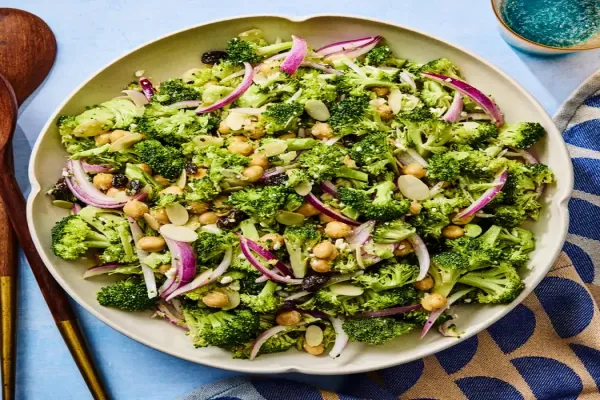 Chopped Broccoli & Chickpea Salad