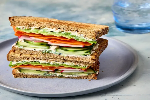 High-Protein Cucumber Sandwich