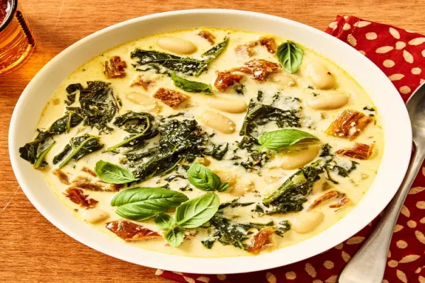 Marry Me White Bean Soup with Kale