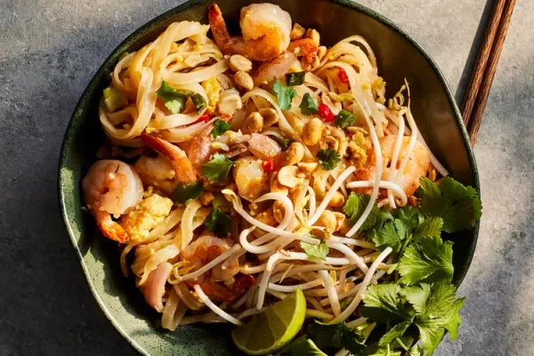 Quick Shrimp Pad Thai