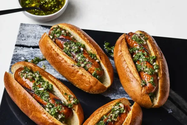 Choripán (Argentinian Chorizo Sandwich)