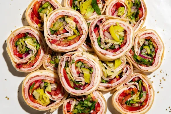 Italian Grinder Pinwheels