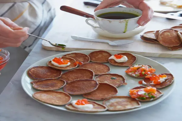 Quick Buckwheat Blini