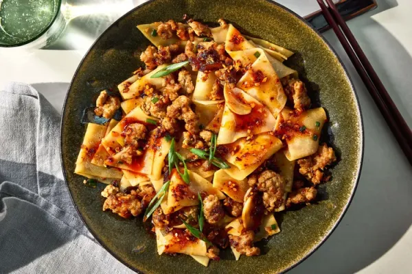 Deconstructed Dumpling Pasta