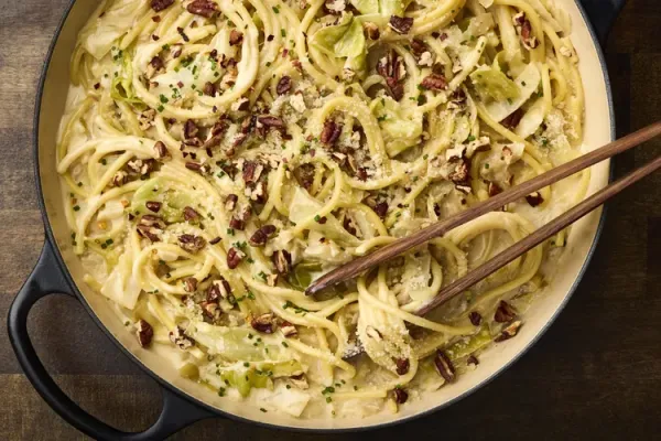 Creamy Cabbage Pasta