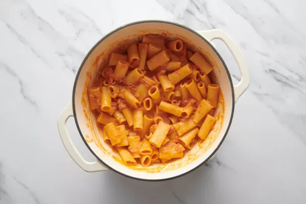 Creamy Tomato Rigatoni