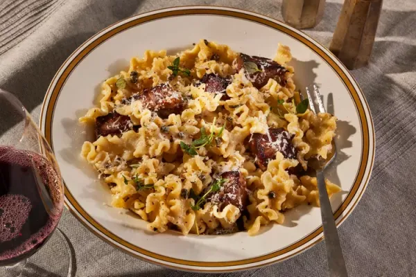 Steak au Poivre Pasta