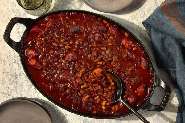 Spicy Maple Baked Beans