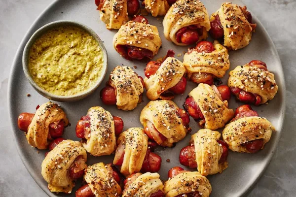 Bacon and Cheese Pigs in a Blanket