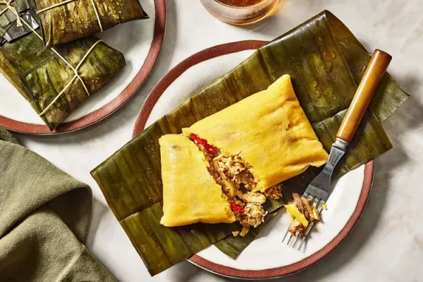 Christmas Eve Hallacas