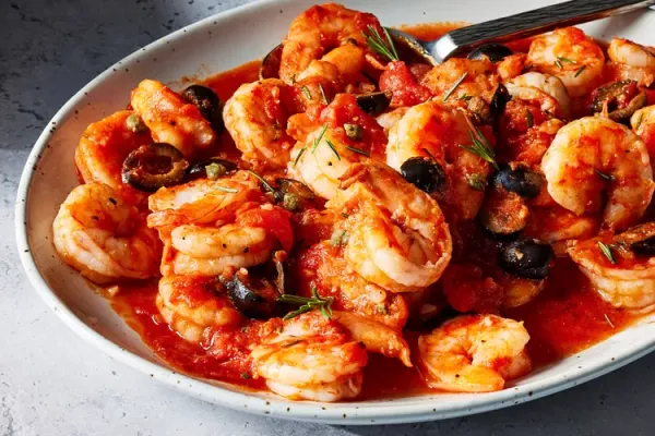 Garlic Shrimp in Tomato Sauce