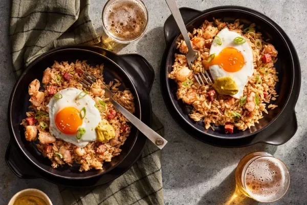 Prawn and Chorizo Fried Rice