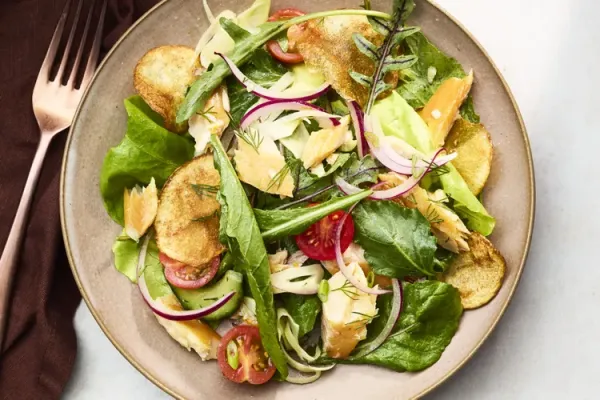 Fish and Chips Salad