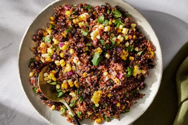 Quinoa, Corn, and Black Bean Salad