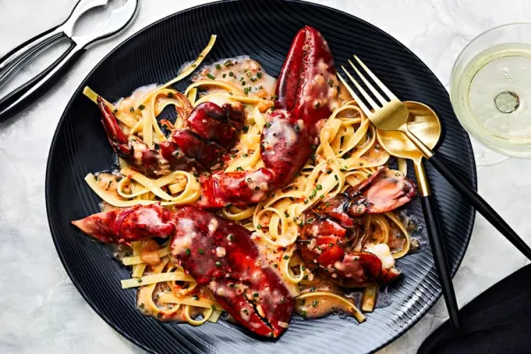 Pan Roasted Lobster with Chive Beurre Blanc