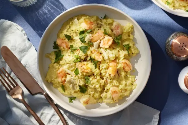 Creamy Seafood Risotto