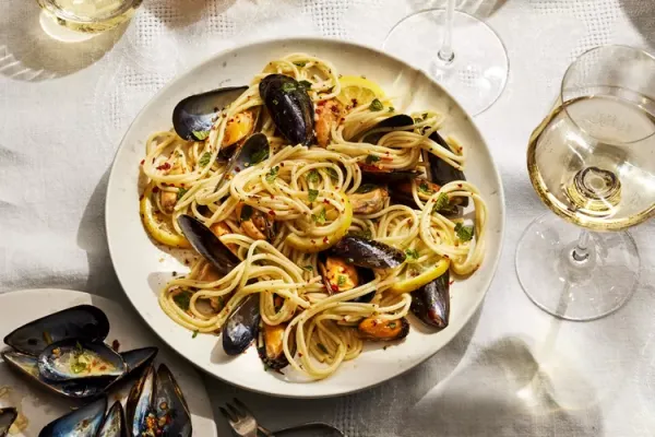 Spaghetti with Mussels