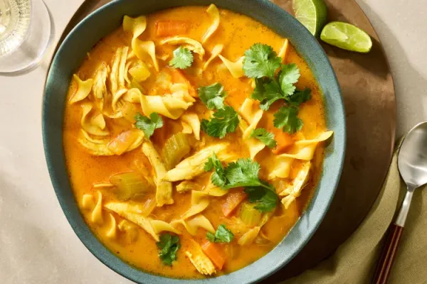 Coconut Curry Chicken Soup