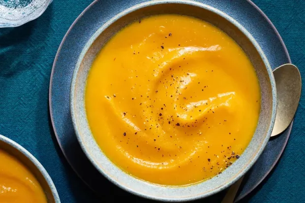 Sweet Potato, Chipotle, and Apple Soup