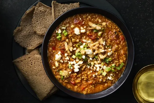 Doro Wat Chili (Spicy Ethiopian Style Chicken Chili)