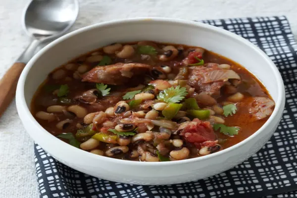 Black Eyed Pea Stew with Sausage