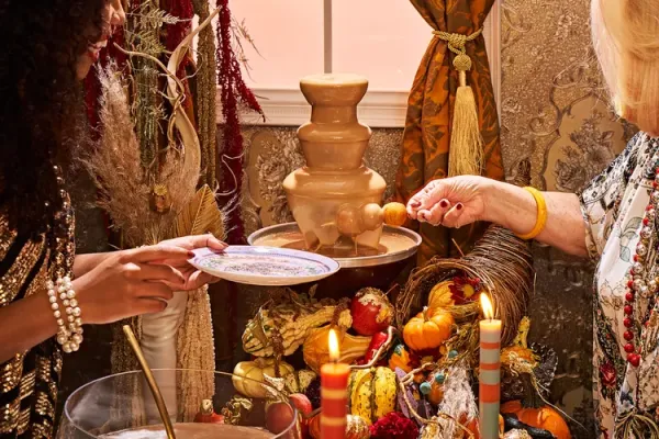 You Deserve a Gravy Fountain With Holiday Hors d'Oeuvres