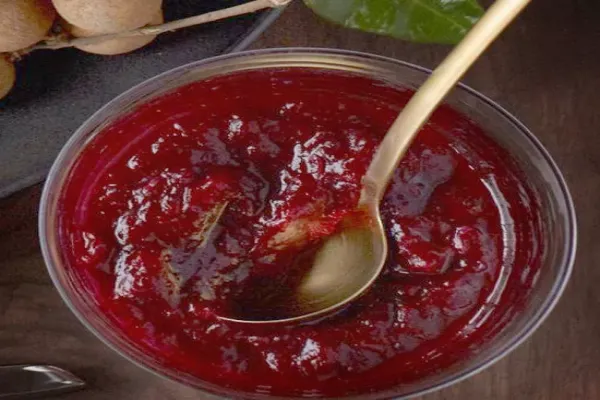 Cranberry, Ginger, and Orange Chutney