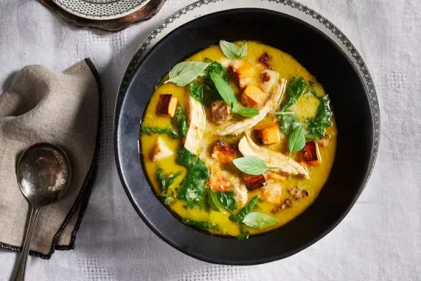 Thai Inspired Turkey Green Curry